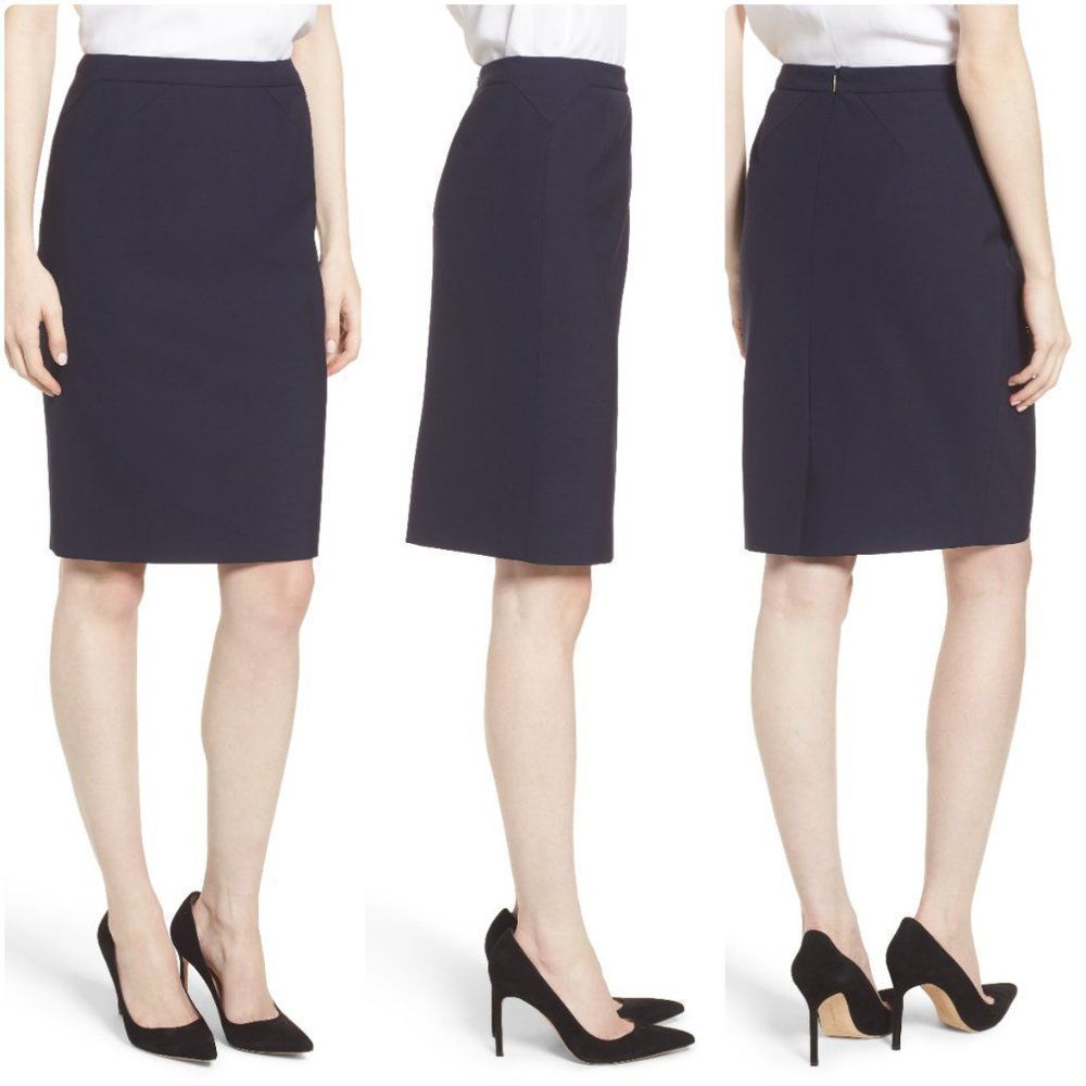 BOSS Venina Patchwork Pencil Skirt